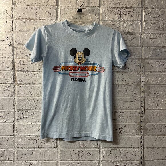 Vintage Mickey Mouse Club Florida T-Shirt | Disney Retro 80s Tee - Picture 2 of 10